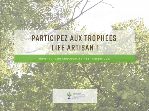 Trophées d’adaptation au changement climatique Life ARTISAN